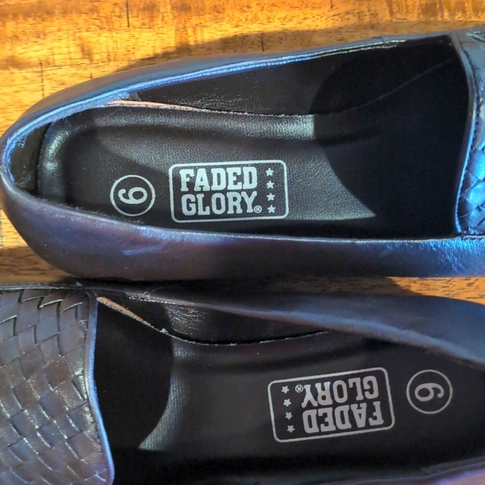 NIB Faded Glory Brown Loafers Size 6 - New In Box - Picture 6 of 11